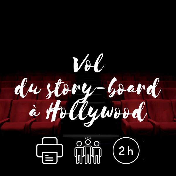 Visuel Vol du story-board à Hollywood