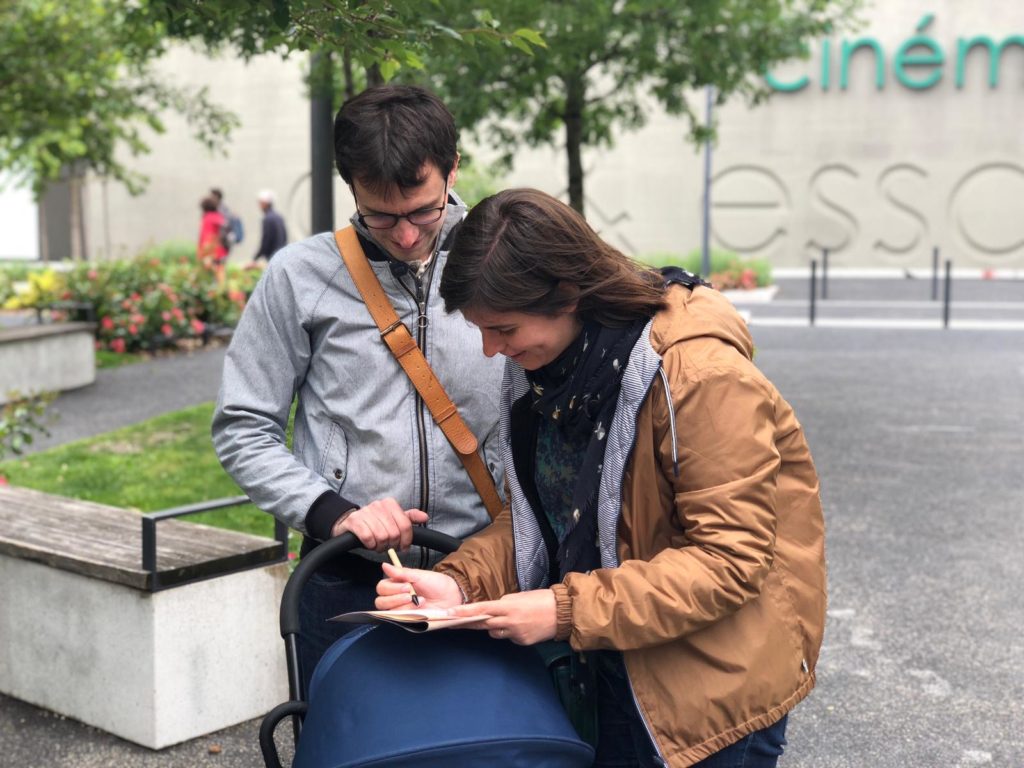 Un moment en famille lors d'un escape game grandeur nature - Faites du vélo 2019