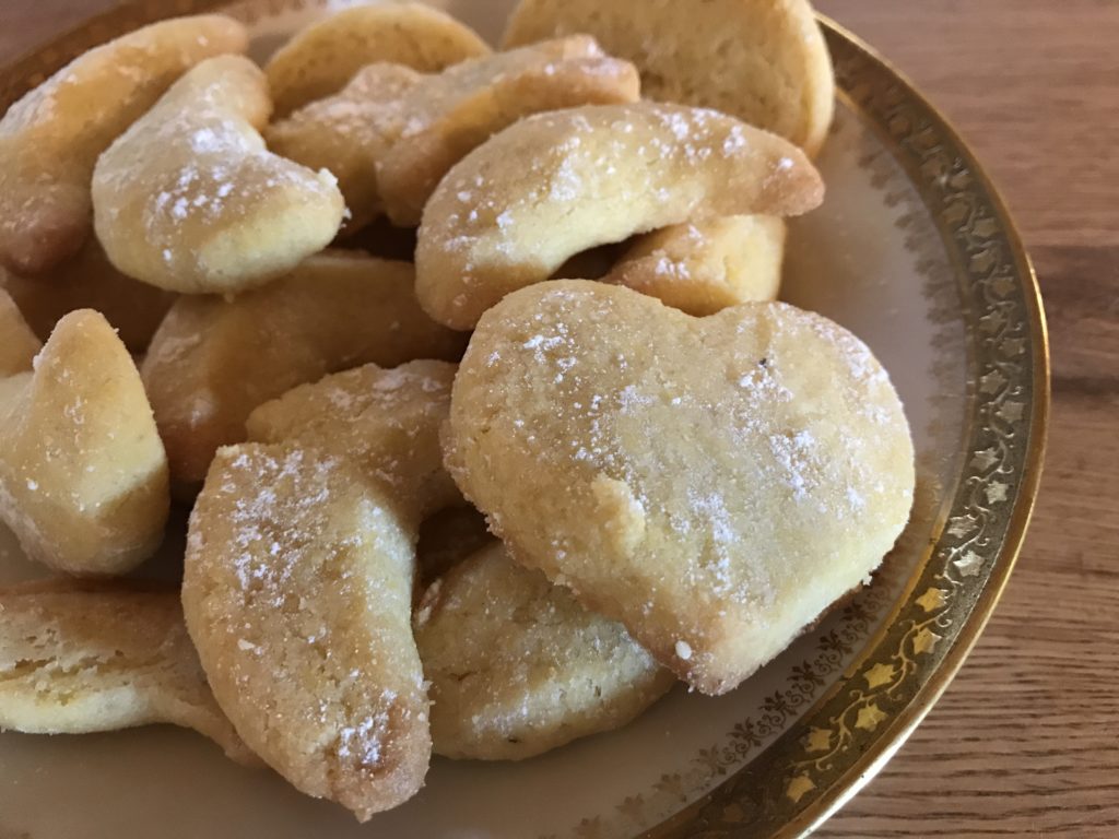 Croissants de Lune - Biscuits de Noël allemands