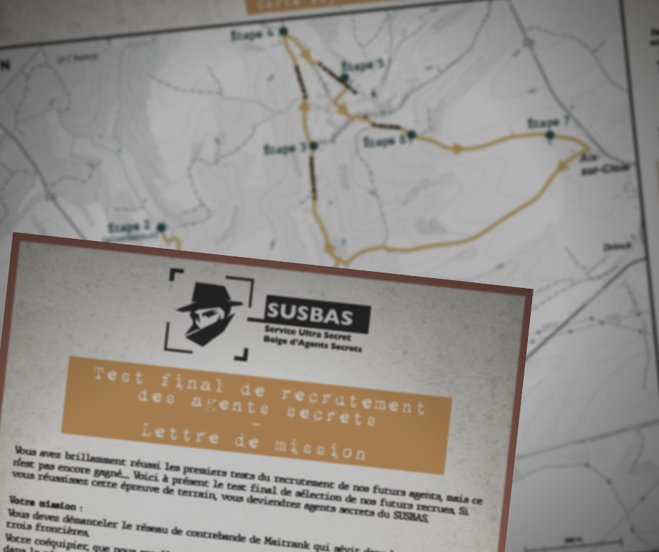 « Mission secrète à Aubange », un escape game à vélo permanent en Belgique