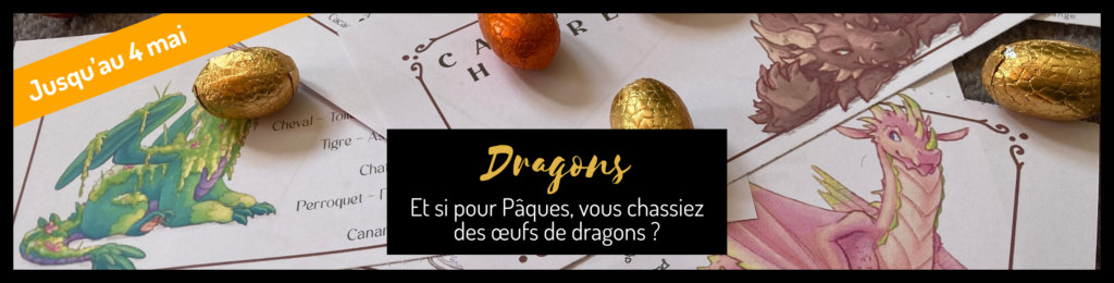Dragons - Chasse aux oeufs de paques multi-niveaux